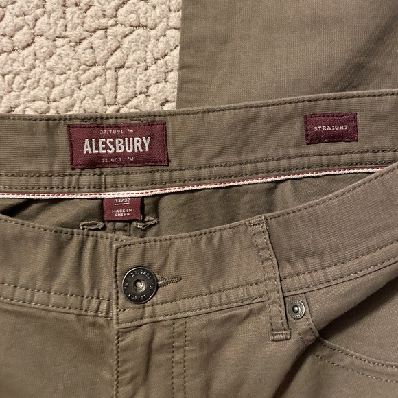 ALESBURY Bedford Cord Pants 33x32 NWT - Picture 2 of 4